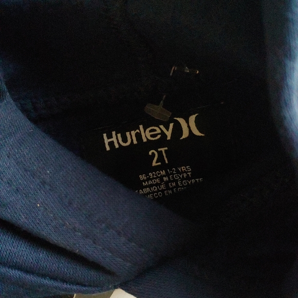 HURLEY NEW boys Hoodie Pull-over & Joggers Sweatpants Shark Design - Picture 5 of 16